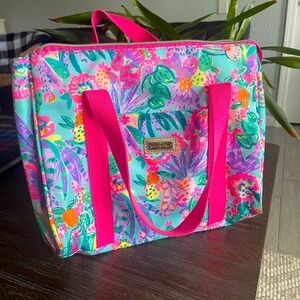 Lilly Pulitzer insulated tote